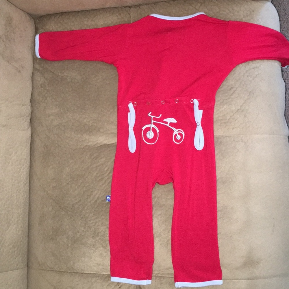 Kickee Pants Appliqué Coverall